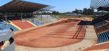 Obras para a cobertura da Arena de Eventos entram na reta final