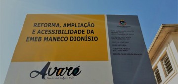 Prefeitura da inicio à reforma da EMEB Maneco Dionísio