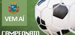 Campeonato Municipal começará no dia 24