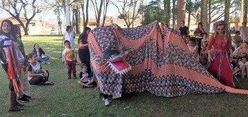 Centenas de alunos vibraram na Quinzena do Folclore