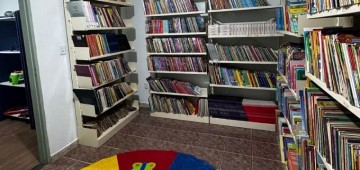 Escola municipal inaugura Casa da Leitura que homenageia aluna