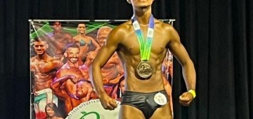 Atleta de 17 anos é o mais novo nome do fisiculturismo de Avaré