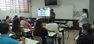 Inclusão de pessoas com deficiência visual é tema de palestra na ETEC