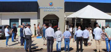 Nova sede da Procuradoria Geral do Município é inaugurada em Avaré