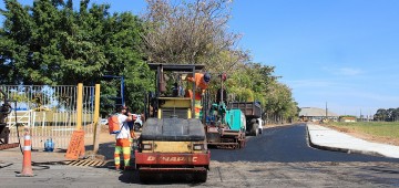 Rua no recinto da Empa é duplicada pela Prefeitura de Avaré