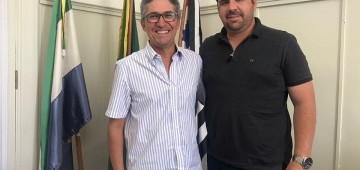 Vice-presidente da ABQM se reuniu com o Prefeito