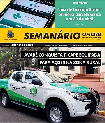 Semanário Oficial - Ed. 1060