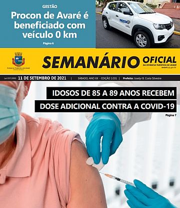Semanário Oficial - Ed. 1031