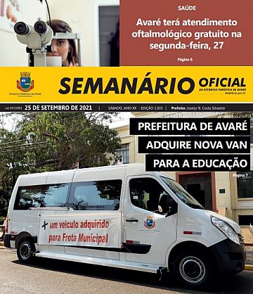 Semanário Oficial - Ed. 1033