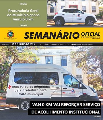 Semanário Oficial - Ed. 1125