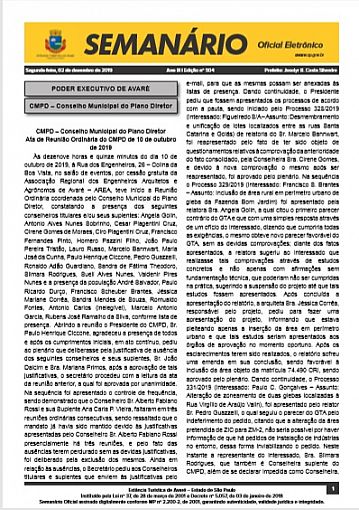 Semanário Oficial - Ed. 504