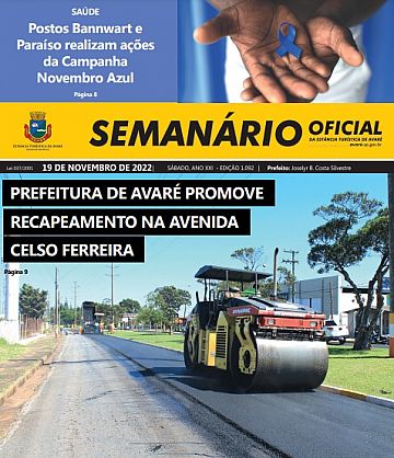 Semanário Oficial - Ed. 1092