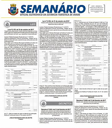 Semanário Oficial - Ed. 55