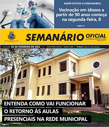 Semanário Oficial - Ed. 1