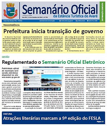 Semanário Oficial - Ed. 794