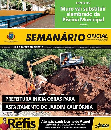 Semanário Oficial - Ed. 930