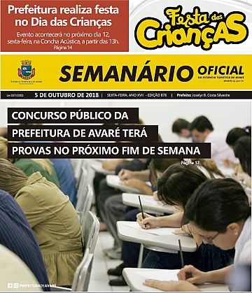 Semanário Oficial - Ed. 878