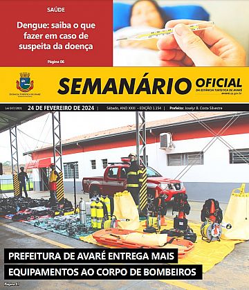 Semanário Oficial - Ed. 1154