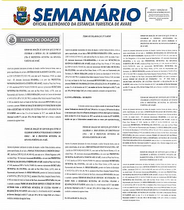 Semanário Oficial - Ed. 43
