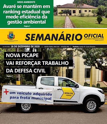 Semanário Oficial - Ed. 993