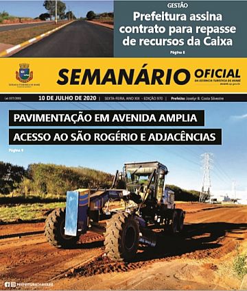 Semanário Oficial - Ed. 970