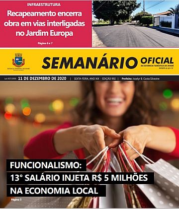 Semanário Oficial - Ed. 992