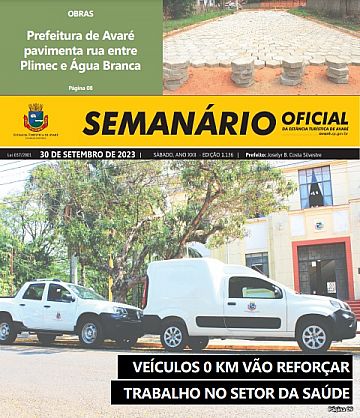 Semanário Oficial - Ed. 1136