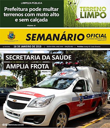 Semanário Oficial - Ed. 893