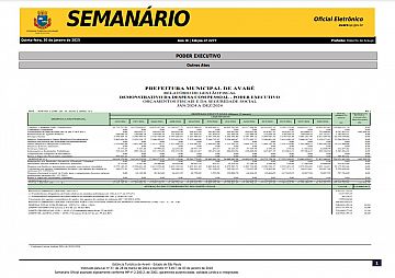 Semanário Oficial - Ed. 2277