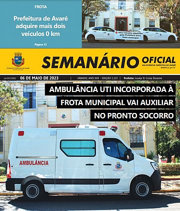 Semanário Oficial - Ed. 1115