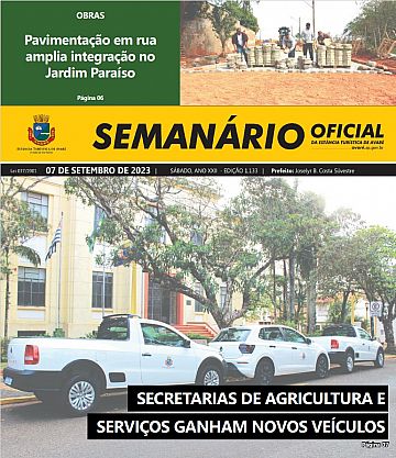 Semanário Oficial - Ed. 1133