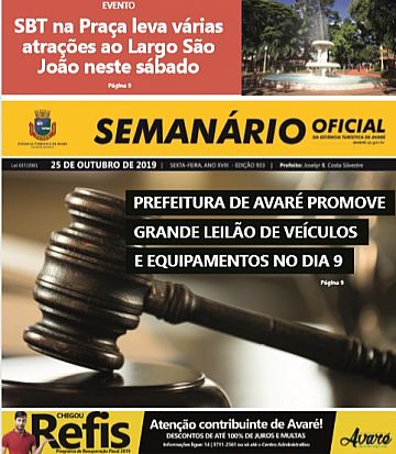 Semanário Oficial - Ed. 933