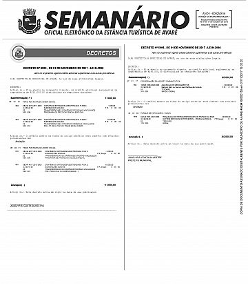 Semanário Oficial - Ed. 56