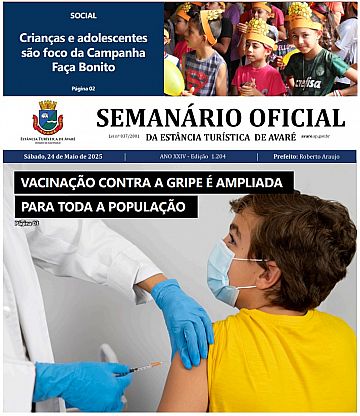 Semanário Oficial - Ed. 1204