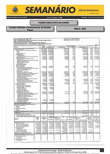 Semanário Oficial - Ed. 1189