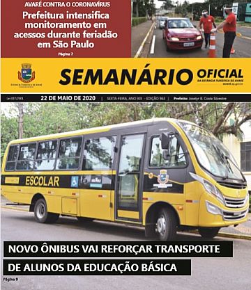 Semanário Oficial - Ed. 963