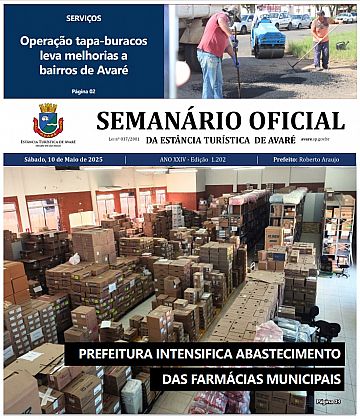 Semanário Oficial - Ed. 1202