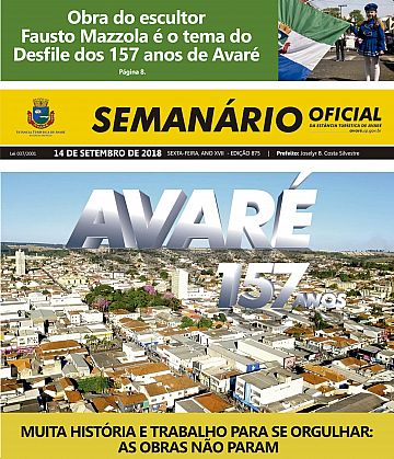 Semanário Oficial - Ed. 875