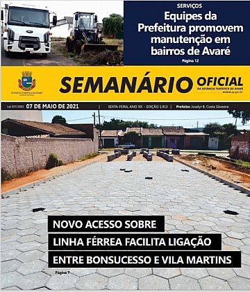 Semanário Oficial - Ed. 1013