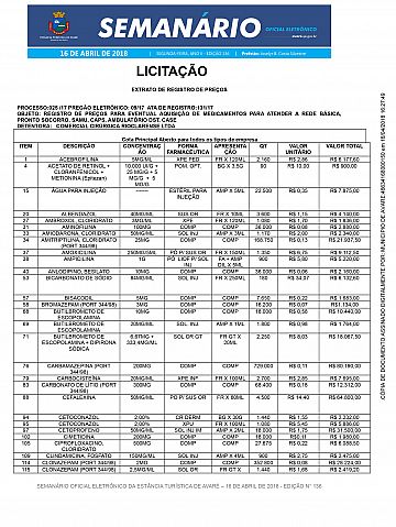 Semanário Oficial - Ed. 136