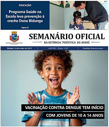 Semanário Oficial - Ed. 1207
