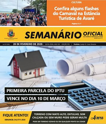 Semanário Oficial - Ed. 951