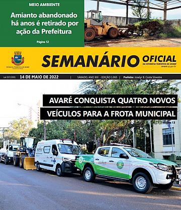 Semanário Oficial - Ed. 1065
