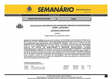 Semanário Oficial - Ed. 616