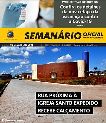 Semanário Oficial - Ed. 1009