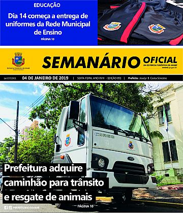 Semanário Oficial - Ed. 891