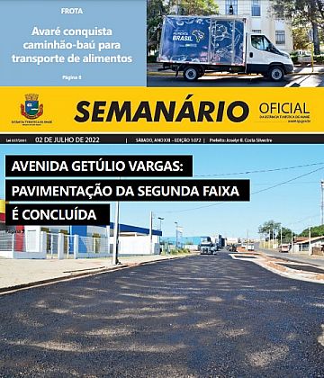 Semanário Oficial - Ed. 1072