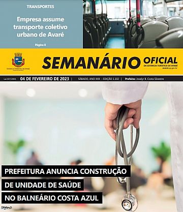Semanário Oficial - Ed. 1102
