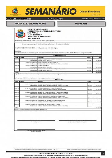 Semanário Oficial - Ed. 741