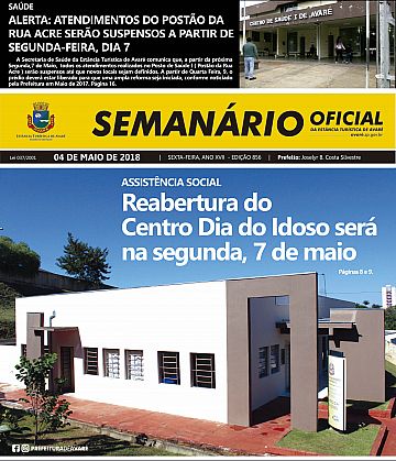 Semanário Oficial - Ed. 856